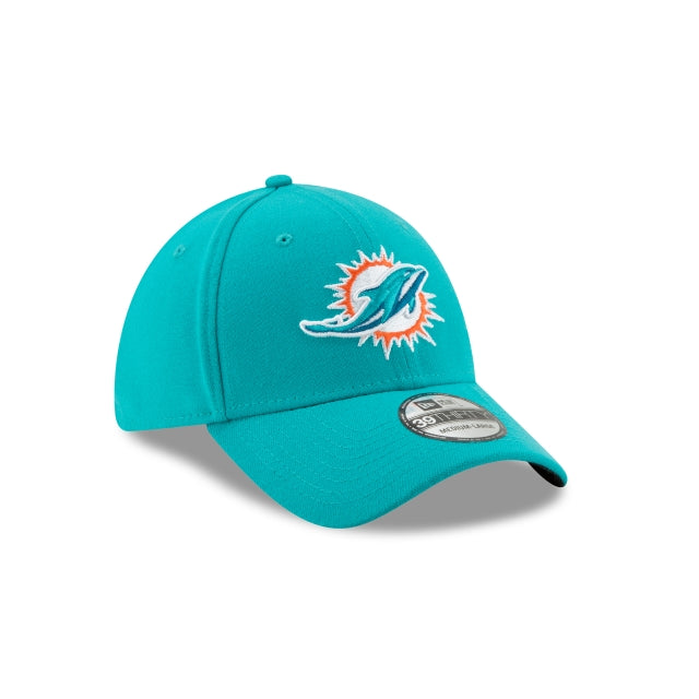 Miami Dolphins Classic 39THIRTY Stretch Fit Hat - Teal / Team Colors