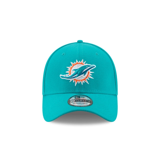 Miami Dolphins Classic 39THIRTY Stretch Fit Hat - Teal
