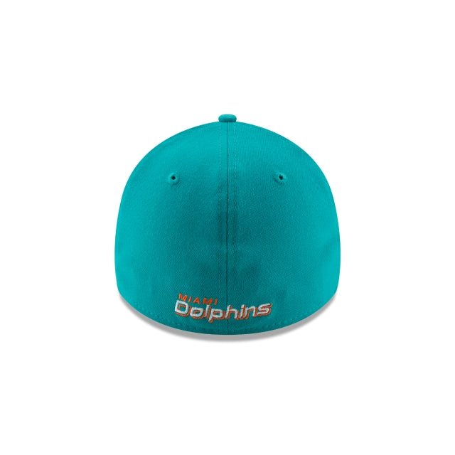 Miami Dolphins Classic 39THIRTY Stretch Fit Hat - Teal