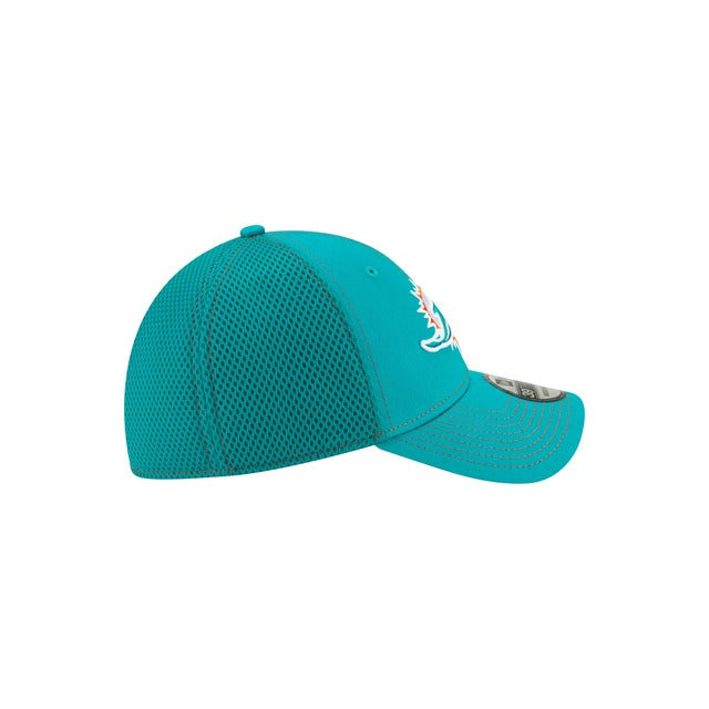 Miami Dolphins Neo 39THIRTY Stretch Fit Hat - Teal