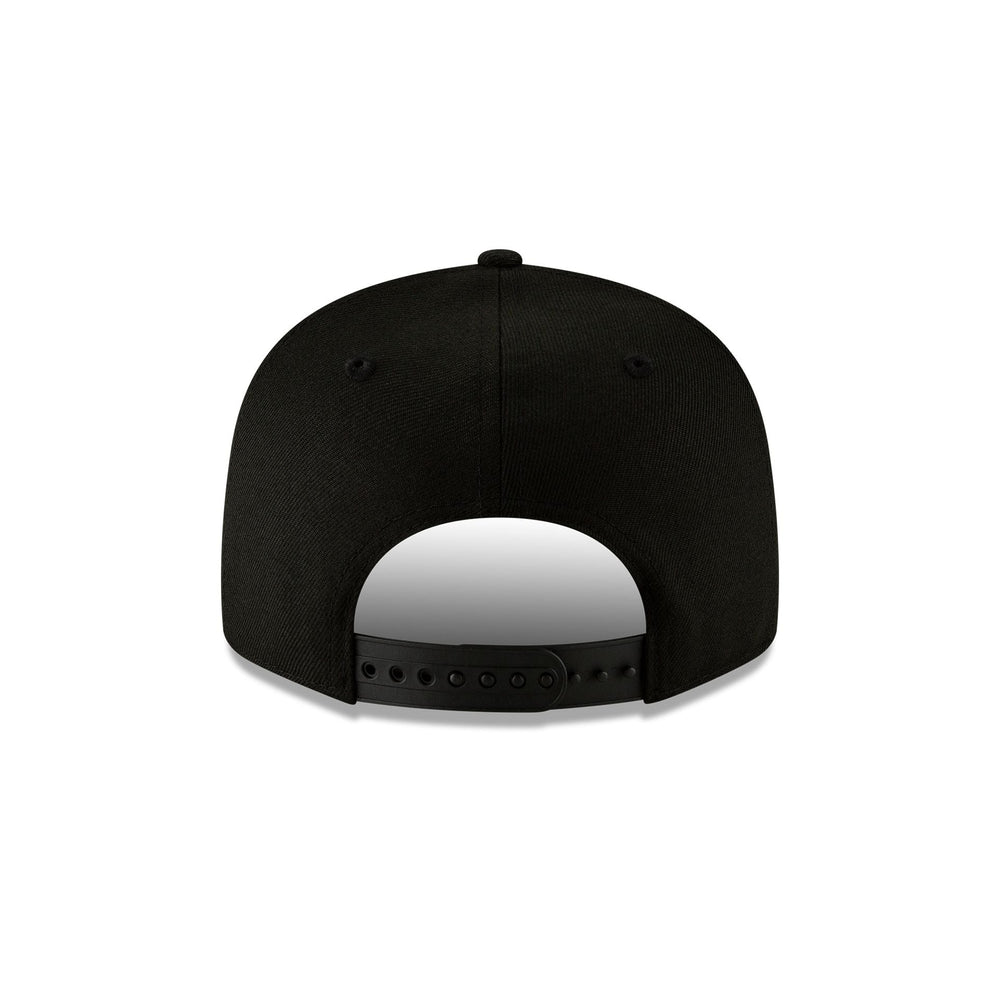 New Era Philadelphia Eagles Black on Black 9FIFTY Snapback Hat - View 2