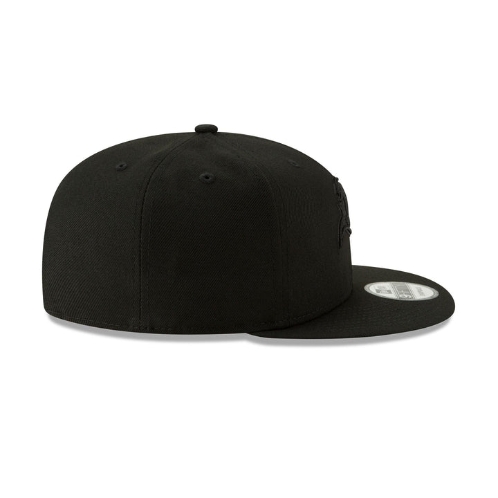 New Era Tampa Bay Buccaneers Black on Black 9FIFTY Snapback Hat - View 6