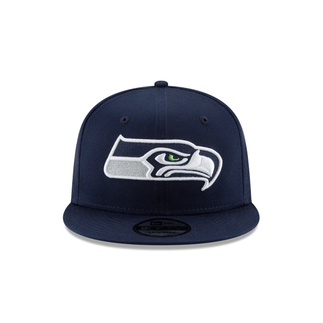 New Era Seattle Seahawks Basic 9FIFTY Snapback Hat - View 4