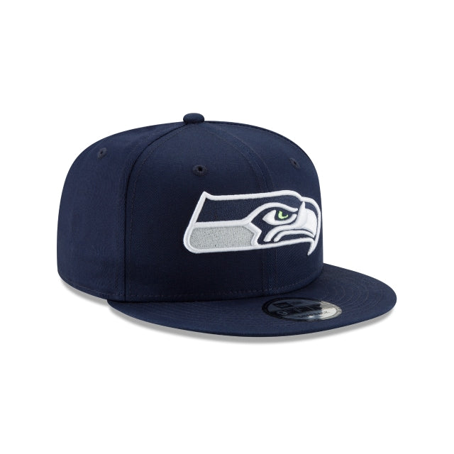New Era Seattle Seahawks Basic 9FIFTY Snapback Hat - View 3