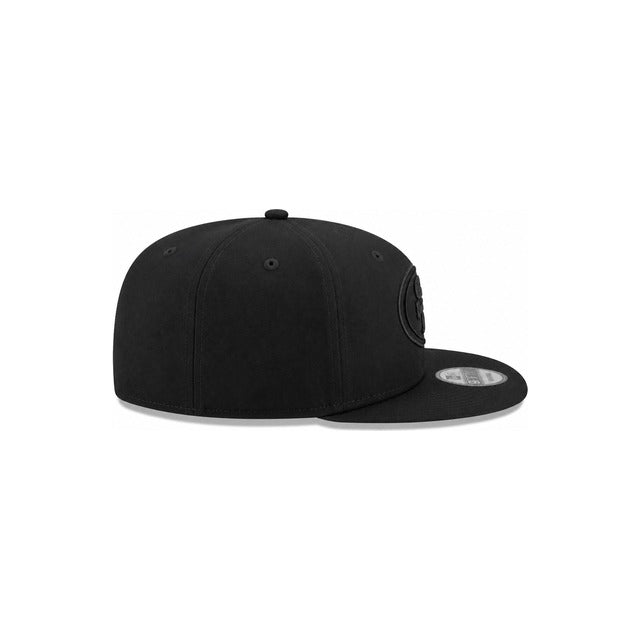 San Francisco 49ers Black on Black 9FIFTY Snapback Hat - Black
