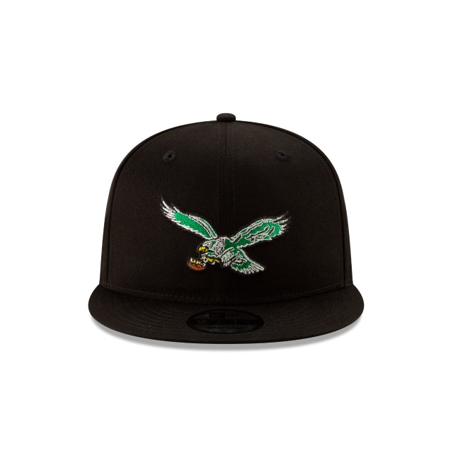 New Era Philadelphia Eagles Historic 9FIFTY Snapback Hat - View 4
