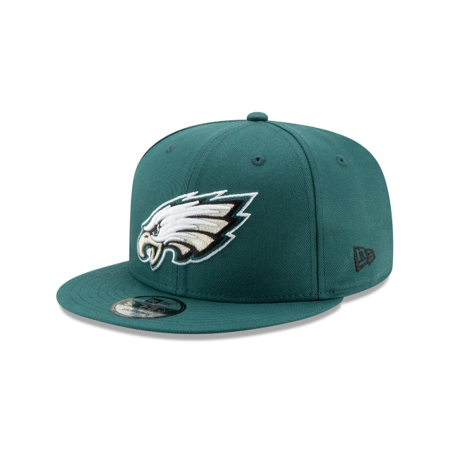 New Era Philadelphia Eagles Basic 9FIFTY Snapback Hat - View 1