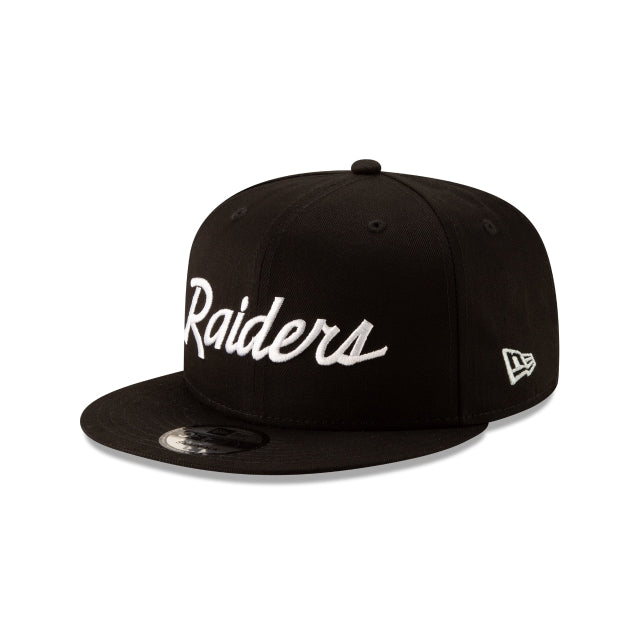 New Era Las Vegas Raiders Basic 9FIFTY Snapback Hat - View 1
