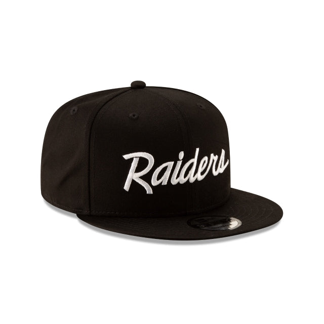 New Era Las Vegas Raiders Basic 9FIFTY Snapback Hat - View 3