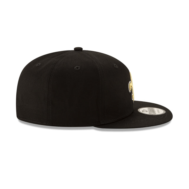 New Era New Orleans Saints Basic 9FIFTY Snapback Hat - View 6