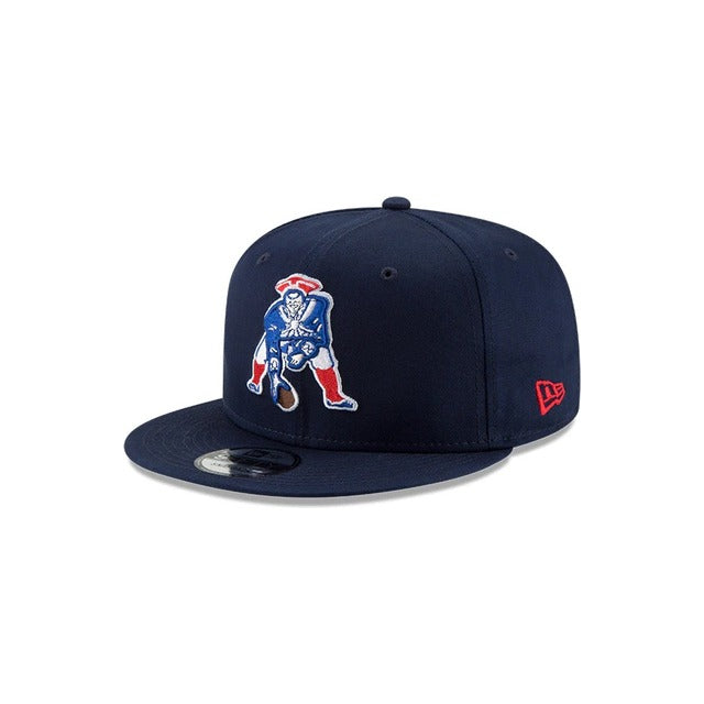 New England Patriots Historic 9FIFTY Snapback Hat - Navy