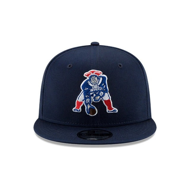 New England Patriots Historic 9FIFTY Snapback Hat - Navy