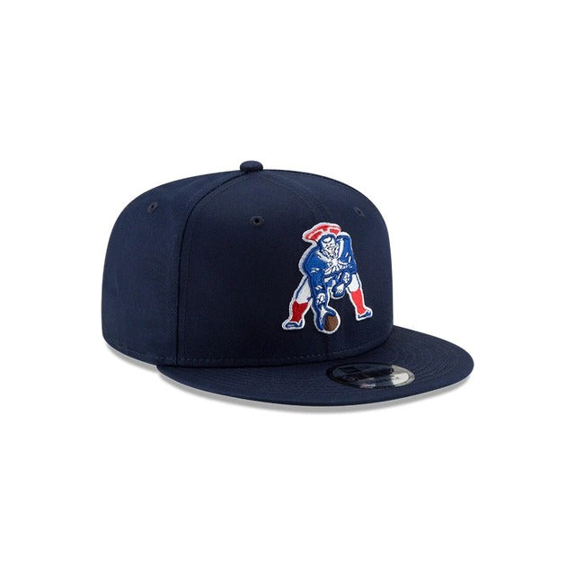 New England Patriots Historic 9FIFTY Snapback Hat - Navy