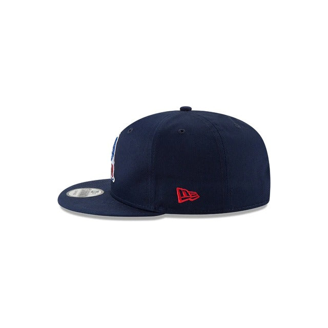 New England Patriots Historic 9FIFTY Snapback Hat - Navy