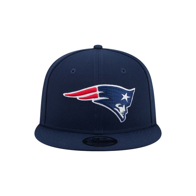 New England Patriots Basic 9FIFTY Snapback Hat - Navy