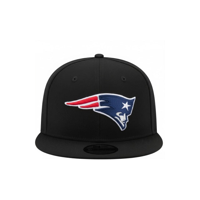 New England Patriots Basic 9FIFTY Snapback Hat - Black