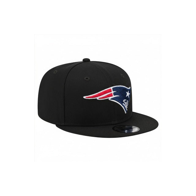 New England Patriots Basic 9FIFTY Snapback Hat - Black