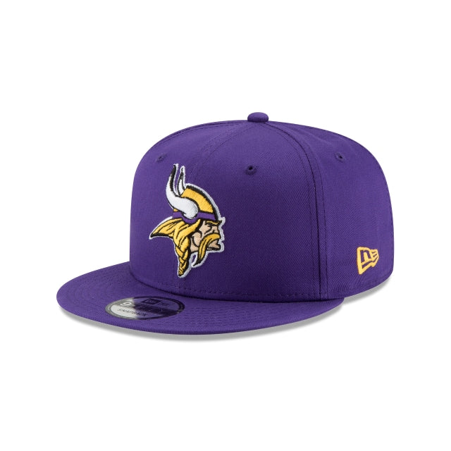 New Era Minnesota Vikings Basic 9FIFTY Snapback Hat - View 1