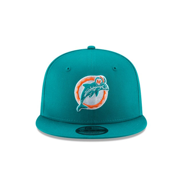 New Era Miami Dolphins Historic 9FIFTY Snapback Hat - View 4