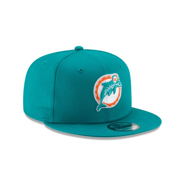 New Era Miami Dolphins Historic 9FIFTY Snapback Hat - View 3