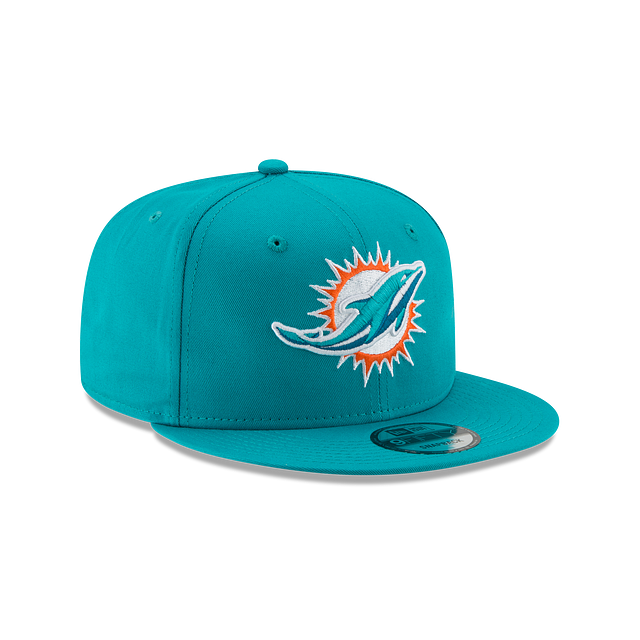 New Era Miami Dolphins Basic 9FIFTY Snapback Hat - View 3