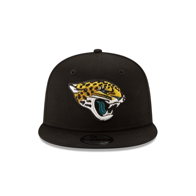 New Era Jacksonville Jaguars Basic 9FIFTY Snapback Hat - View 4