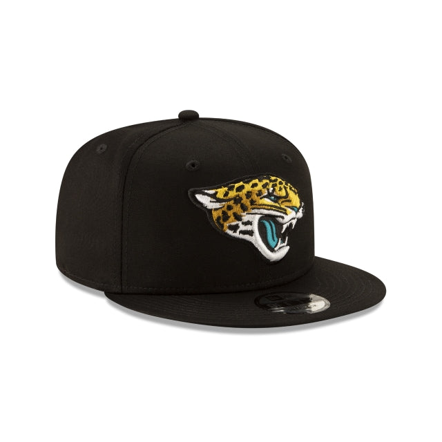 New Era Jacksonville Jaguars Basic 9FIFTY Snapback Hat - View 3