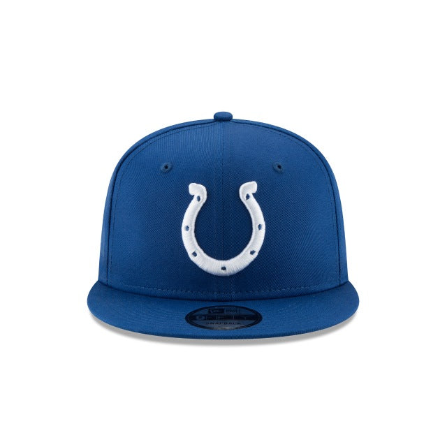 New Era Indianapolis Colts Basic 9FIFTY Snapback Hat - View 3