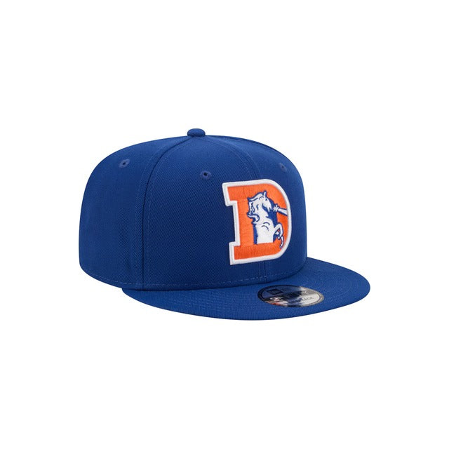 Denver Broncos Historic 9FIFTY Snapback Hat - Royal Blue