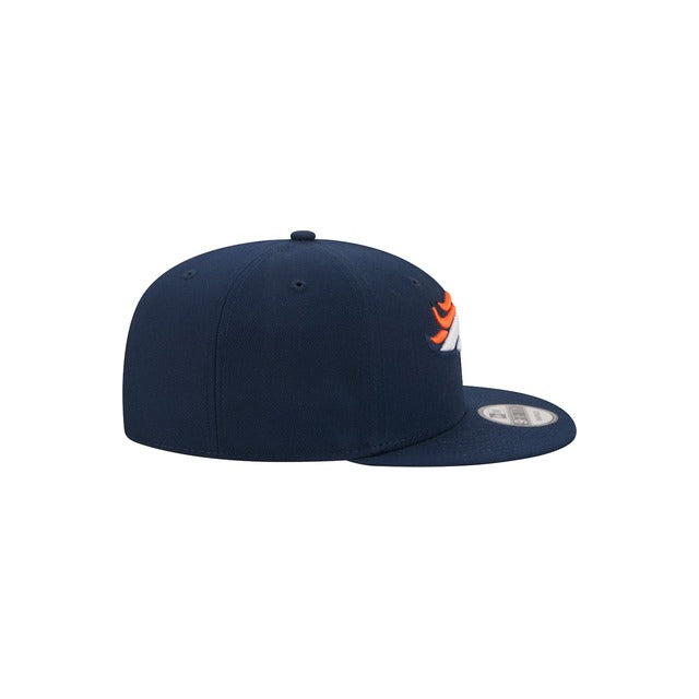 Denver Broncos Basic 9FIFTY Snapback Hat - Navy