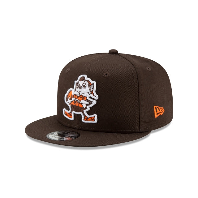 New Era Cleveland Browns Basic 9FIFTY Snapback Hat - View 1