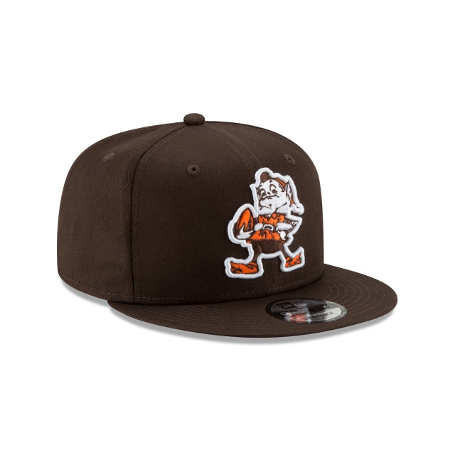 New Era Cleveland Browns Basic 9FIFTY Snapback Hat - View 3