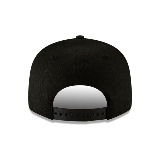 Chicago Bears Black on Black 9FIFTY Snapback Hat - Black