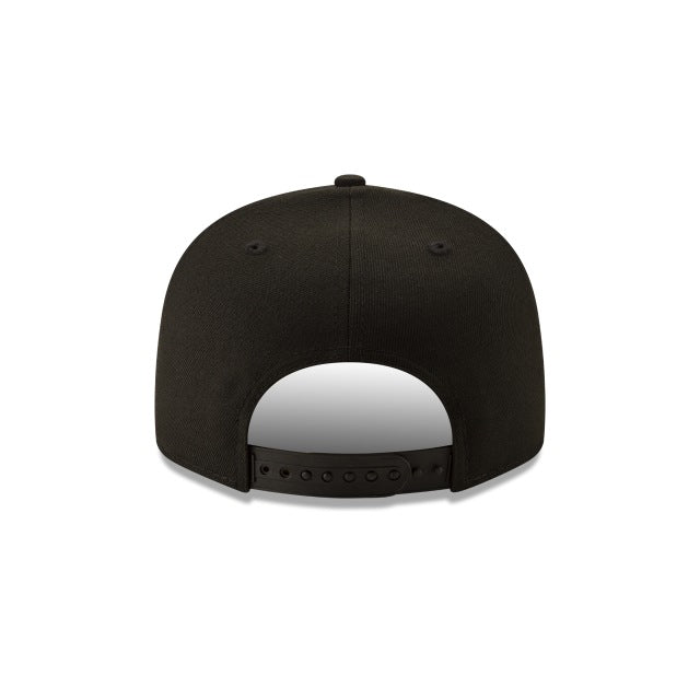 New Era Chicago Bears Black &amp; White 9FIFTY Snapback Hat - View 5