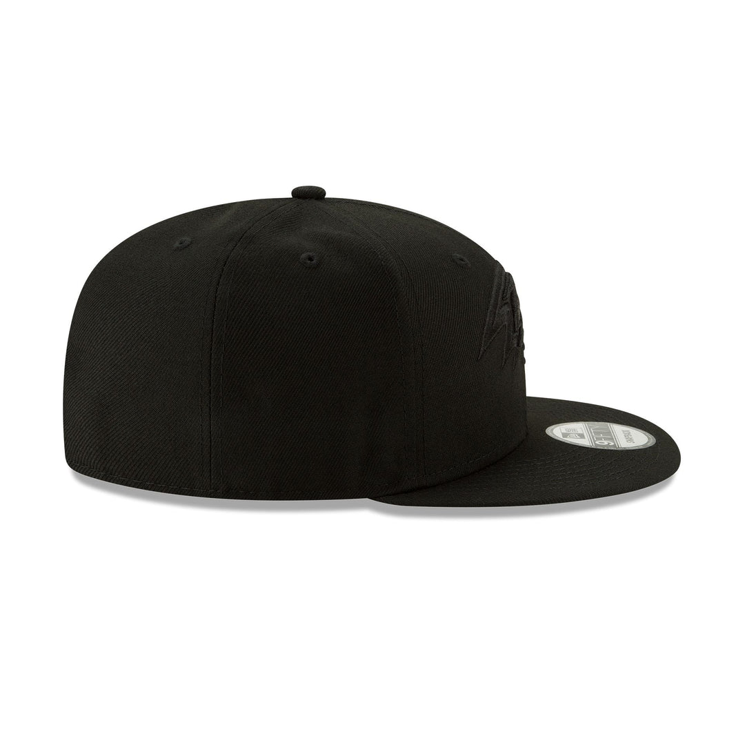 New Era Baltimore Ravens Basic Black on Black 9FIFTY Snapback Hat - View 6