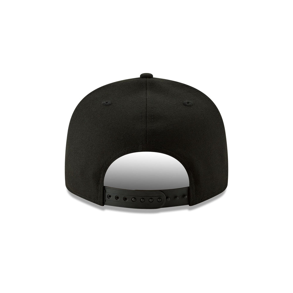 New Era Baltimore Ravens Basic Black on Black 9FIFTY Snapback Hat - View 2