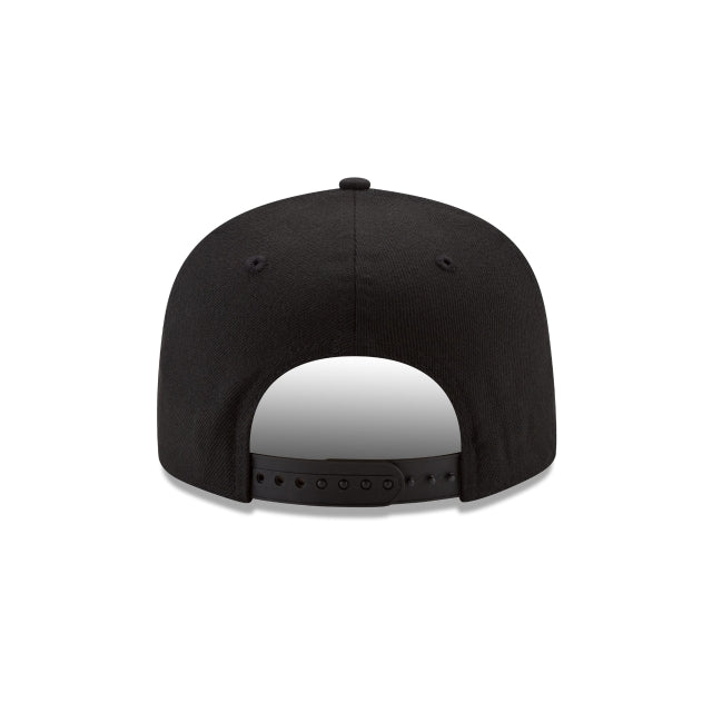 New Era Atlanta Falcons Black on Black 9FIFTY Snapback Hat - View 4