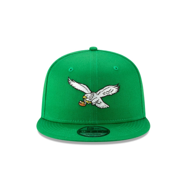New Era Philadelphia Eagles Historic 9FIFTY Snapback Hat - View 4