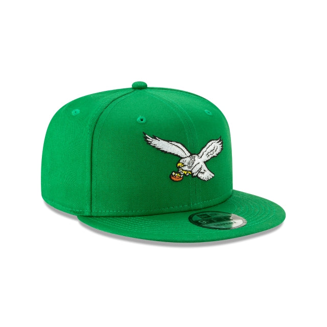New Era Philadelphia Eagles Historic 9FIFTY Snapback Hat - View 3