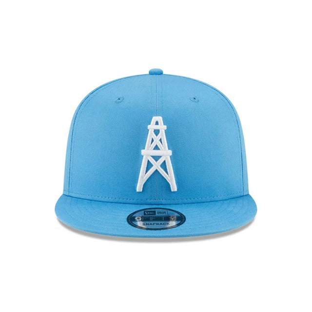 Houston Oilers Historic 9FIFTY Snapback Hat - Blue