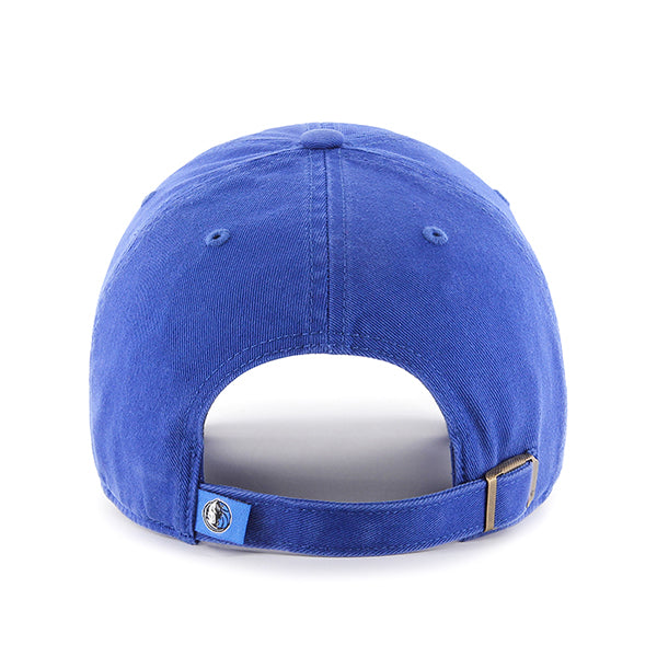 47 Brand Dallas Mavericks Clean Up Adjustable Hat - Royal Blue - Back