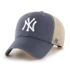 Vintage Navy/Beige/White