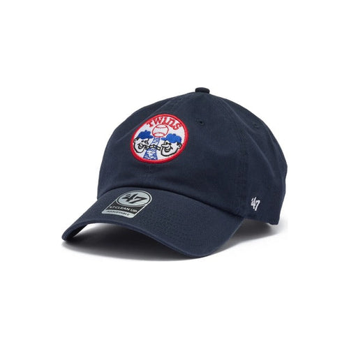 '47 Brand Minnesota Twins Clean Up Adjustable Hat - Navy