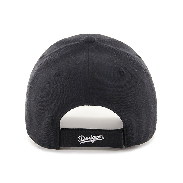 47 Brand Los Angeles Dodgers MVP Adjustable Hat - Black/White - Back