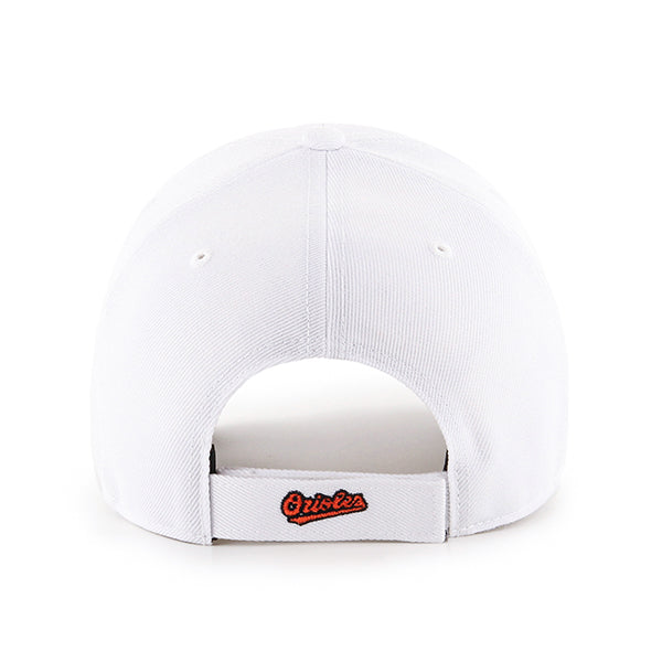 47 Brand Baltimore Orioles MVP Adjustable Hat - White - Back
