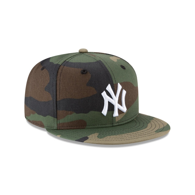 New Era New York Yankees Camo 9FIFTY Snapback Hat - View 3
