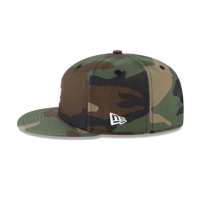 New Era Los Angeles Dodgers Camo 9FIFTY Snapback Hat - View 5