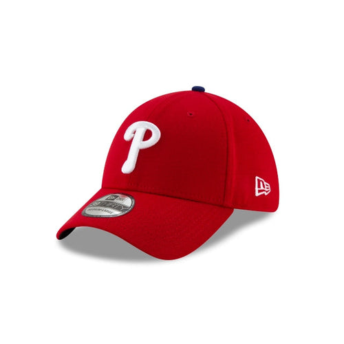 New Era Philadelphia Phillies Classic 39THIRTY Stretch Fit Hat - Red / White Logo