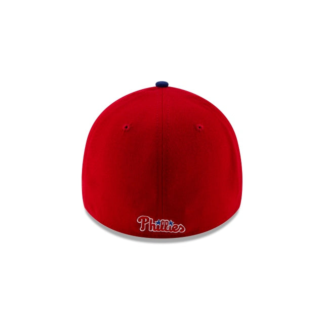 Philadelphia Phillies Classic 39THIRTY Stretch Fit Hat - Red / White Logo