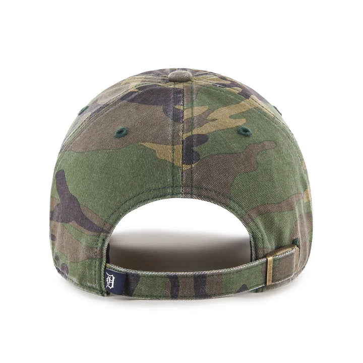 47 Brand Detroit Tigers Clean Up Adjustable Hat - Camo - Back